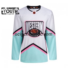 Kinder Eishockey Trikot 2023 All-Star Adidas Weiß Authentic
